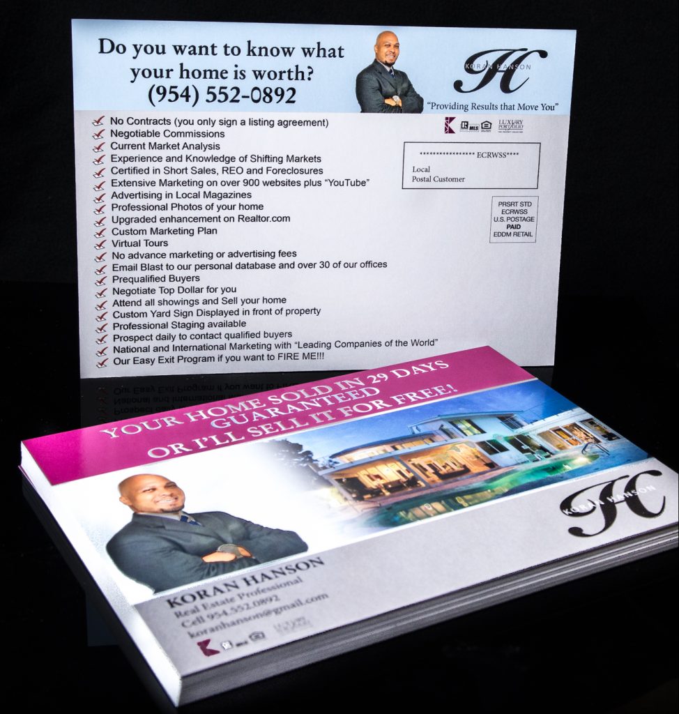 Large Mailer Postcards designed2print